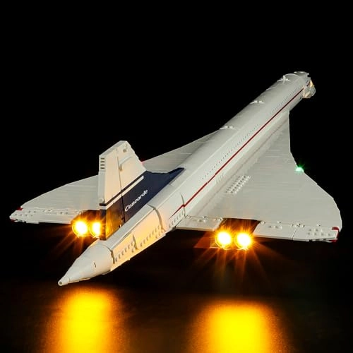 LED Light for LEGO 10318 Icons Concorde