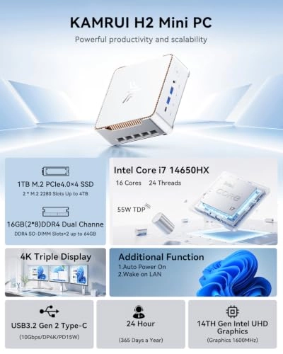H2 - 32GB 1TB Core i9-14900HX