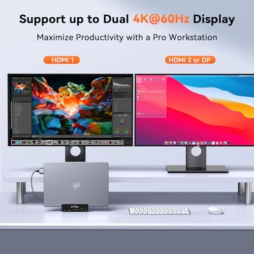 UDS040M - Dual Monitor 4K@60Hz 150W