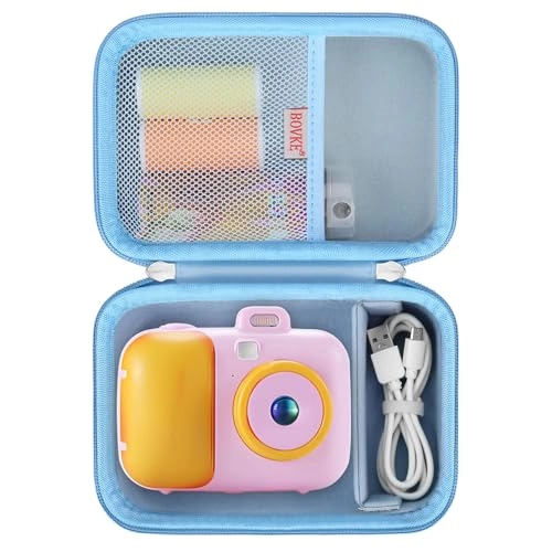 Kids Instant Print Camera Case - 14.76 x 12.09 x 9.27 cm GOPIUPIU / PROGRACE / GKTZ / ASIUR Hard Shell