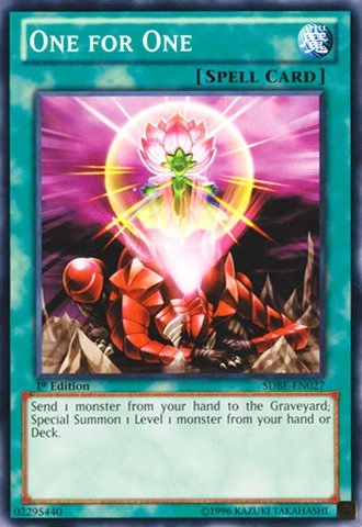 Yu-Gi-Oh! One for One SDBE-EN027 - EN 1st Edition