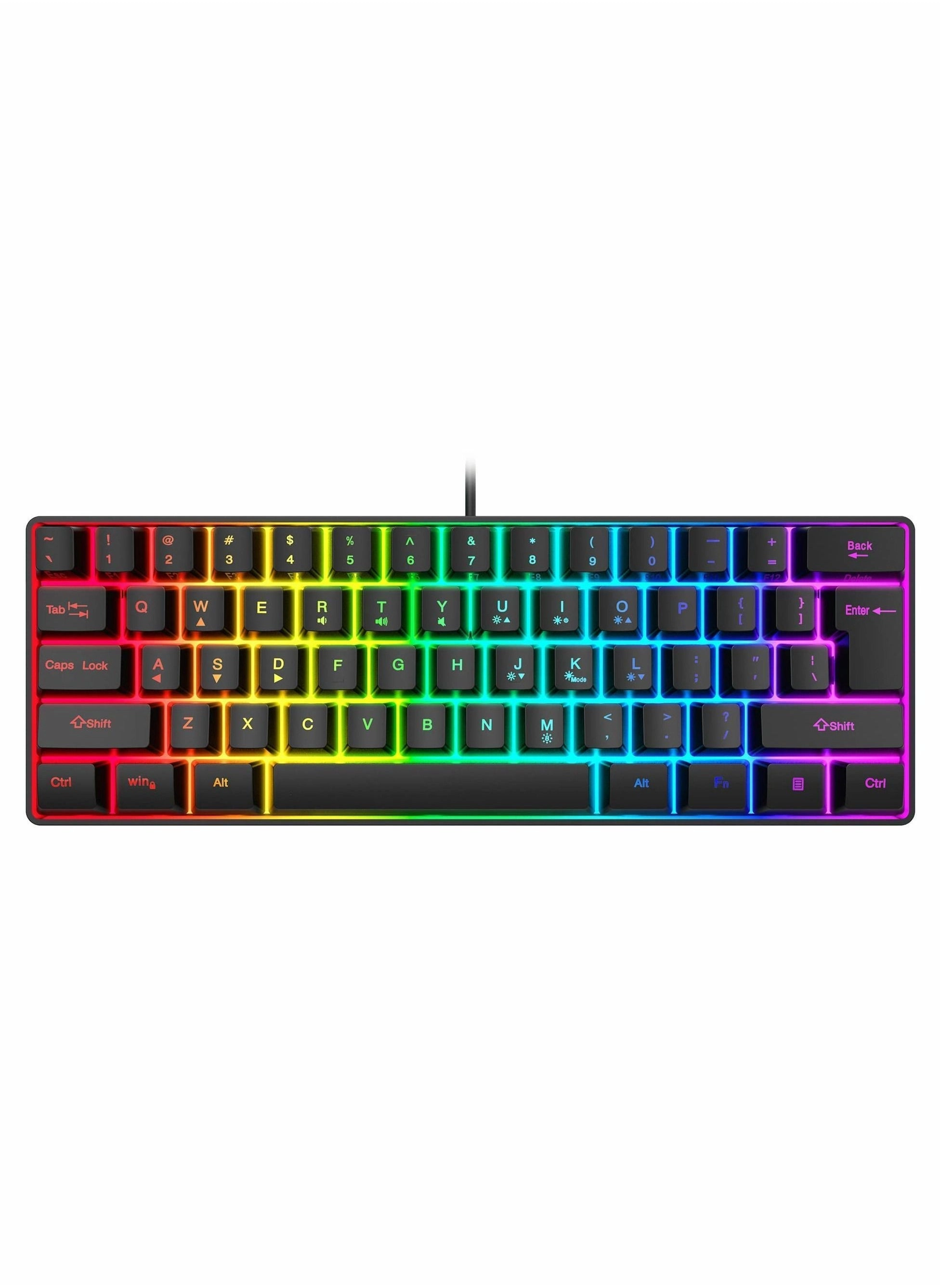 Y&D 60% Wired Gaming Keyboard - EN Wired