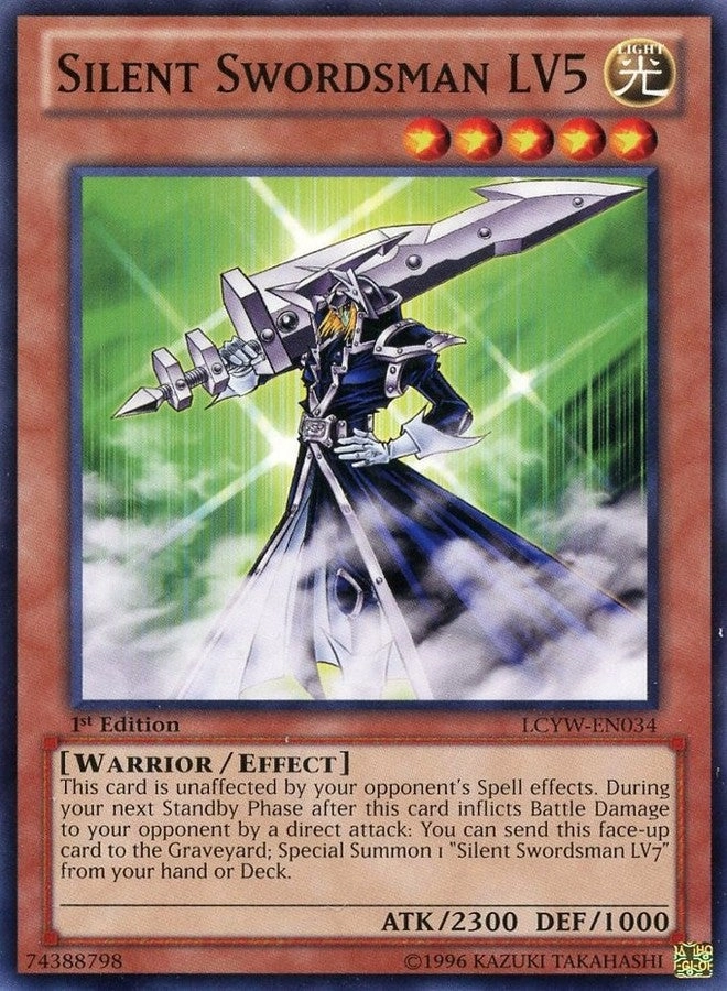 Yu-Gi-Oh! Silent Swordsman LV5 - LCYW-EN034