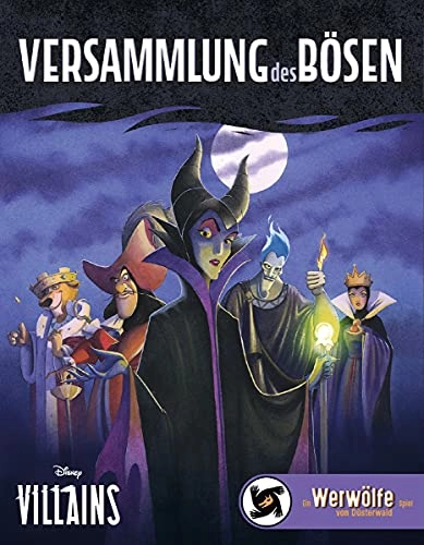Disney Villains - Evil Gathering - German 10 years and up 40 cards