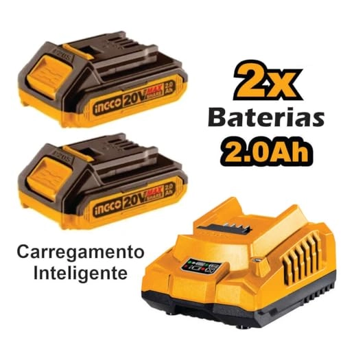 Impact Drill + Impact Driver - 2.0Ah 20V