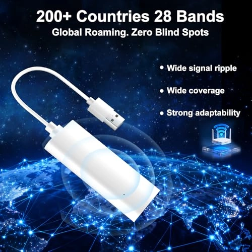 Portable WiFi Hotspot - 28 global bands Quad-Band