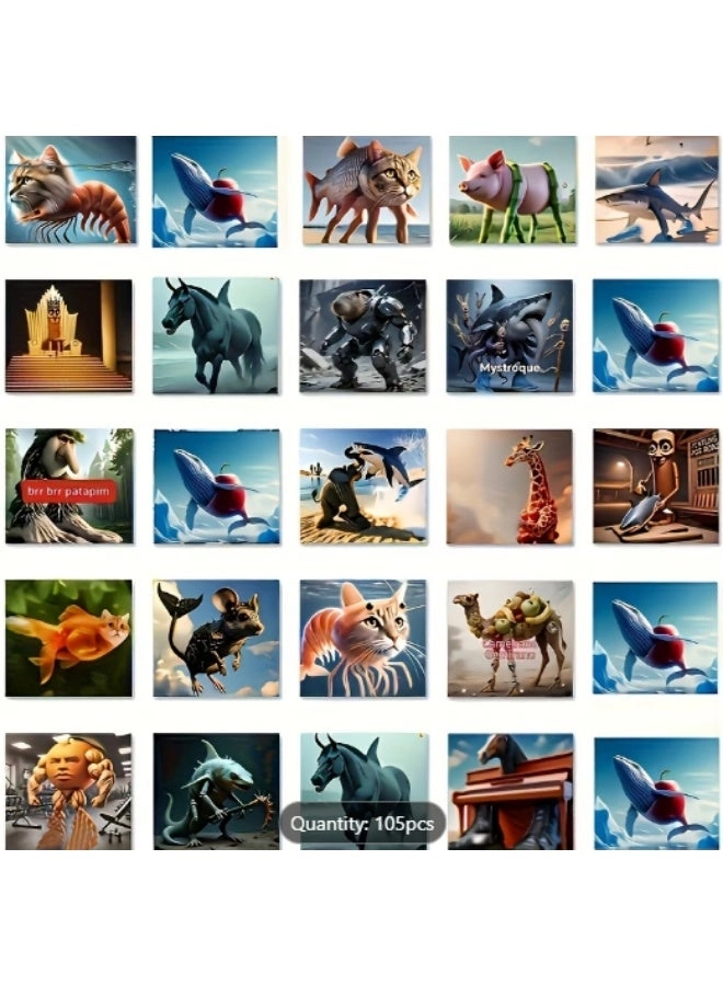Lomo Laser Trading Cards - 92 + Meme Stickers - 105 + Roll Stickers - 500
