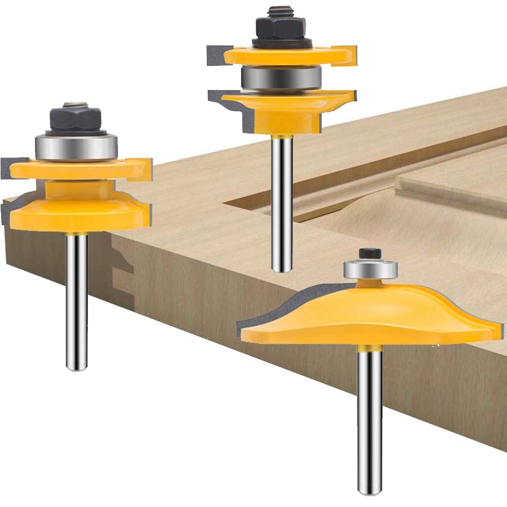 TAIWAIN-BRAND Groove Tongue Cutter Router bit - 1/4 Inch