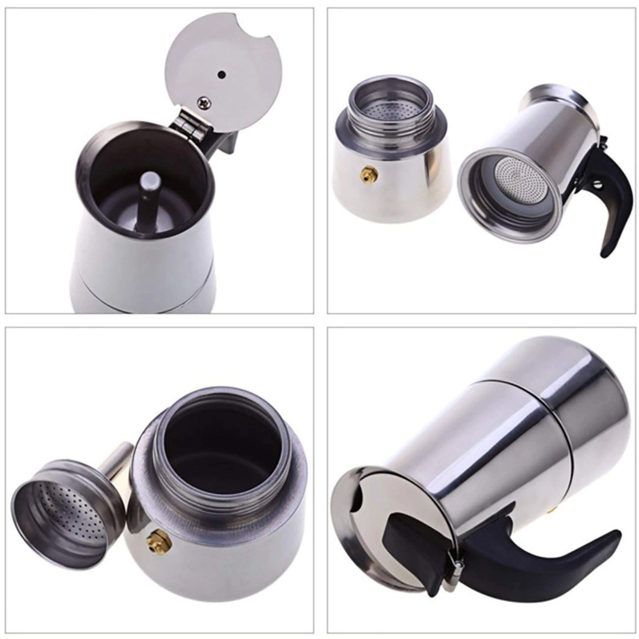 Moka Pot - Stovetop Induction Compatible