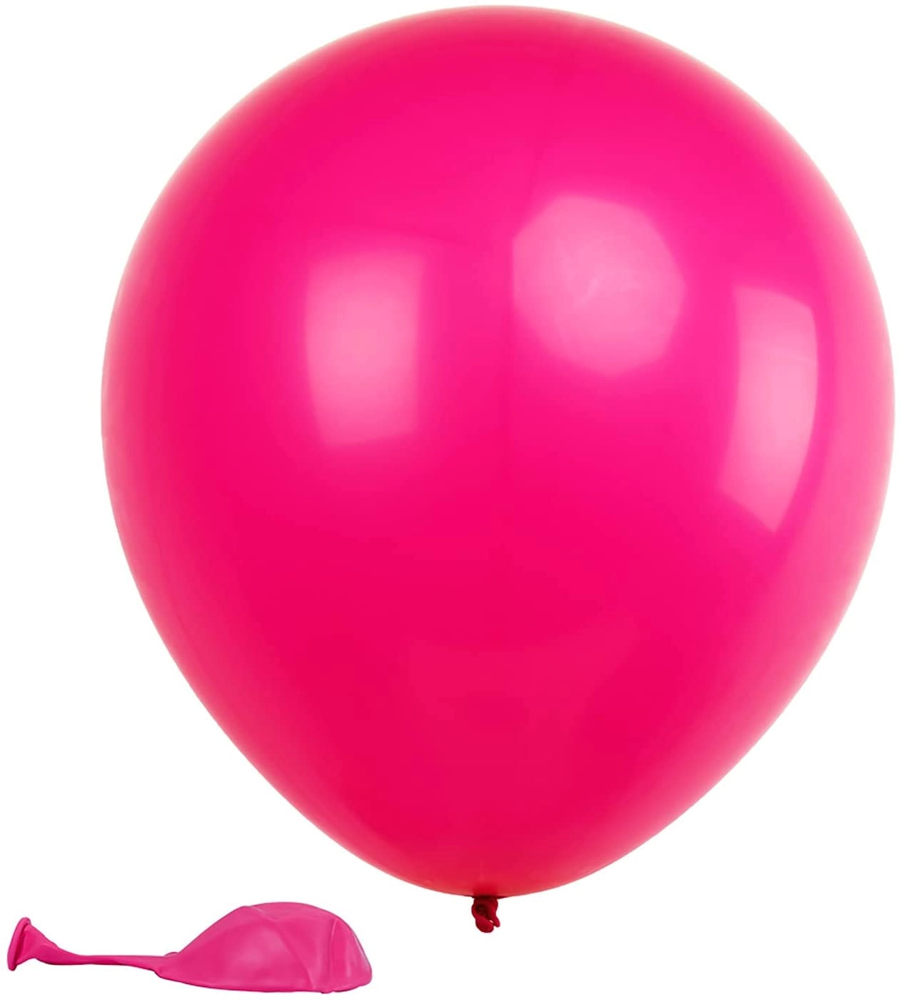 Mufaens Matte Latex Balloons - 100pcs Birthday Wedding Baby Shower