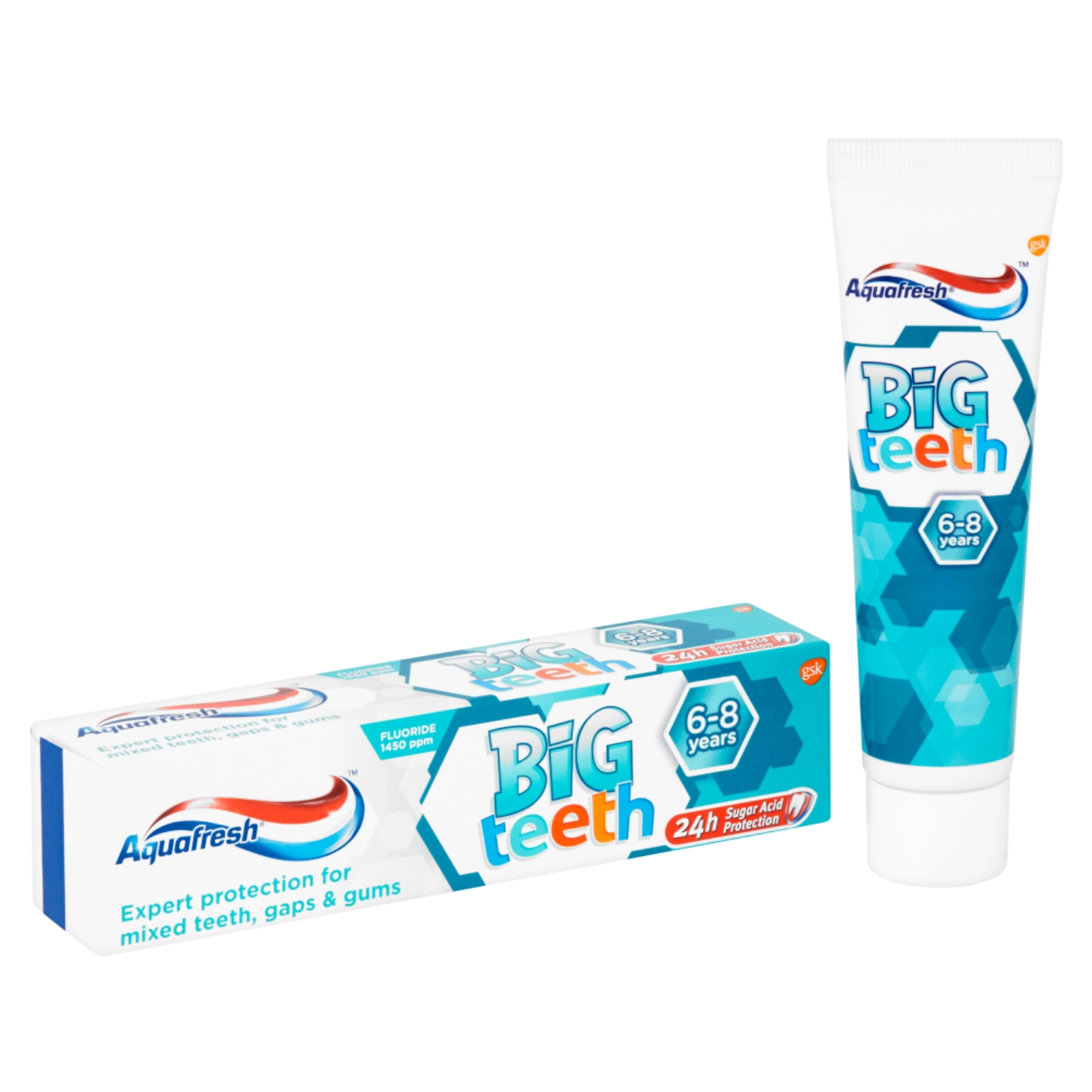 GSK CONSUMER Big Teeth Fresh Mint Toothpaste 6 years and above 50 ml
