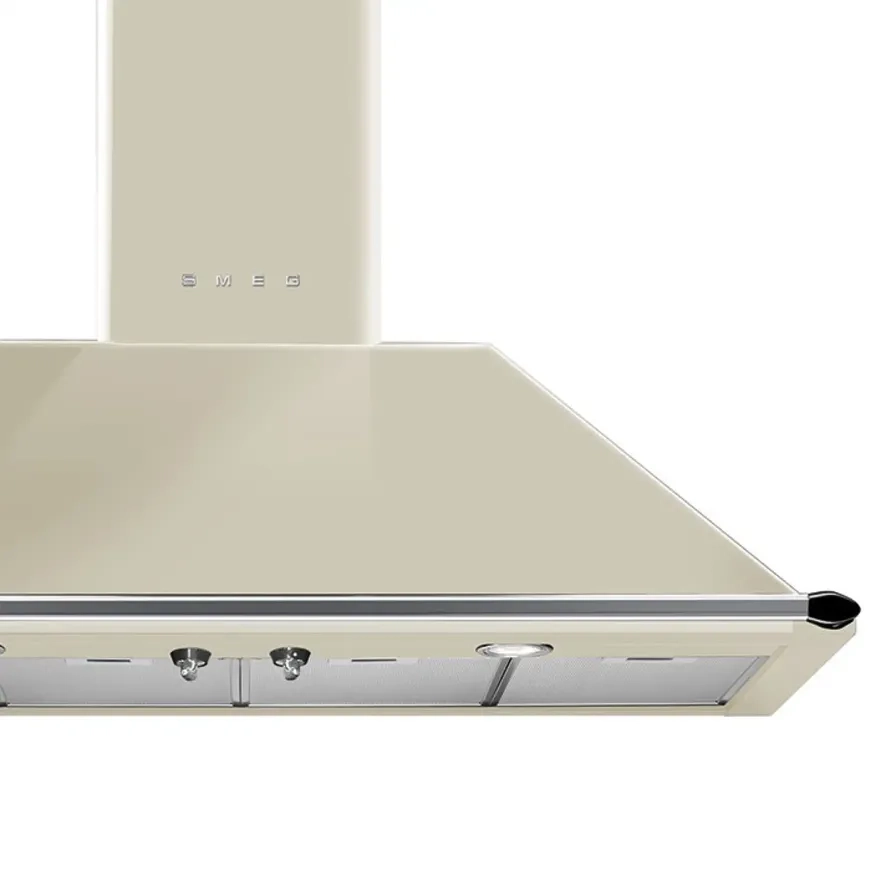 Decorative Wall Hood - 3-Speed 110cm Beige