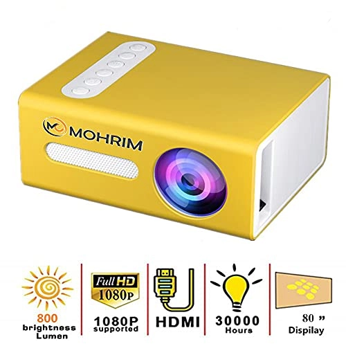 Mini Projector Led T300 800 Lumens 320 x 240 pixels