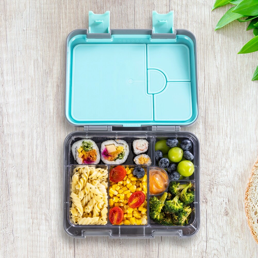 6 & 4 Convertible Bento Lunch Box - Butterfly Purple