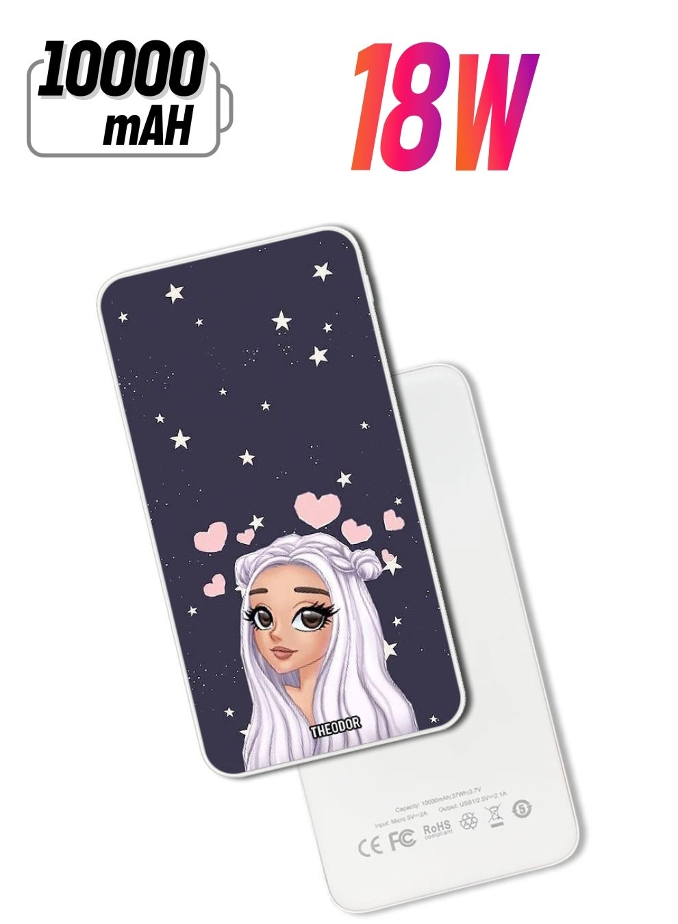 Theodor EX_PPBA313 - 10000 mAh Quick Charging 3.0