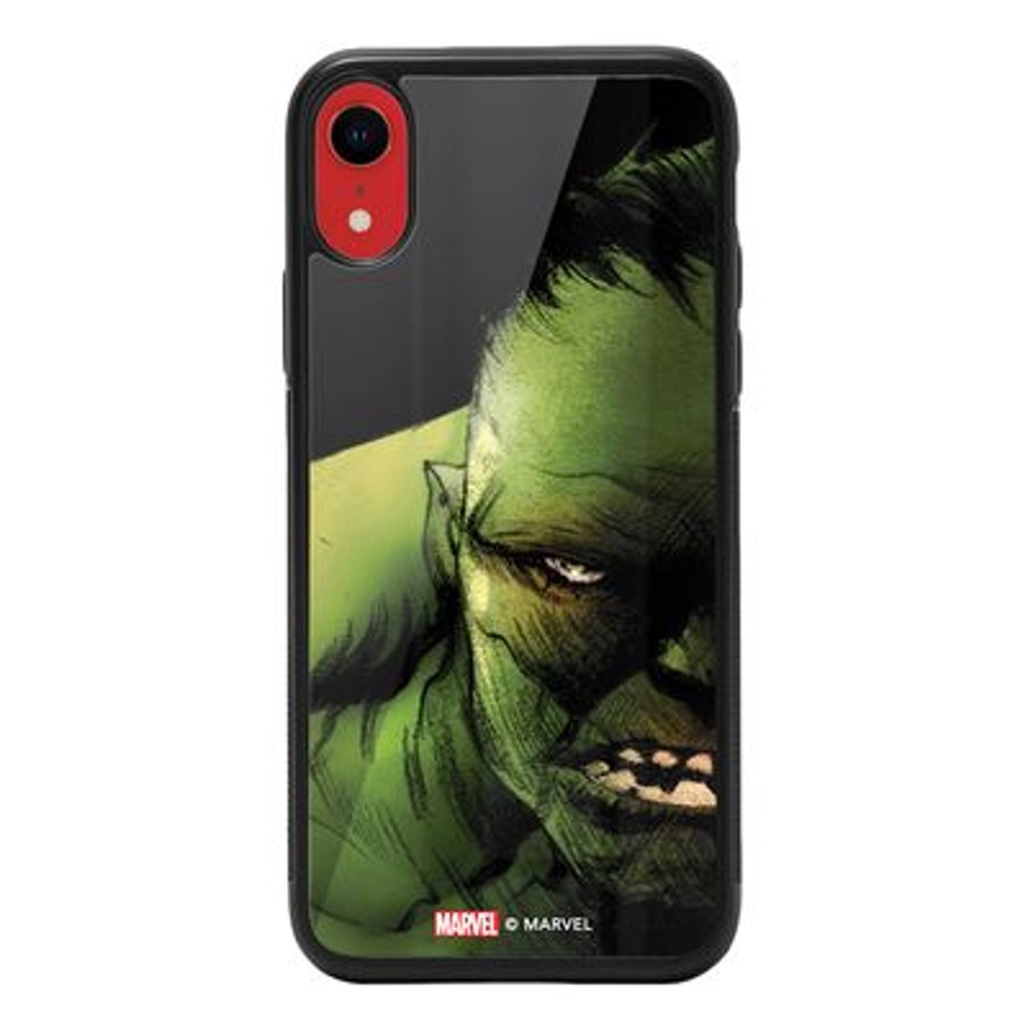Wackylicious Hulk Half Profile Face Back Case for iPhone XR