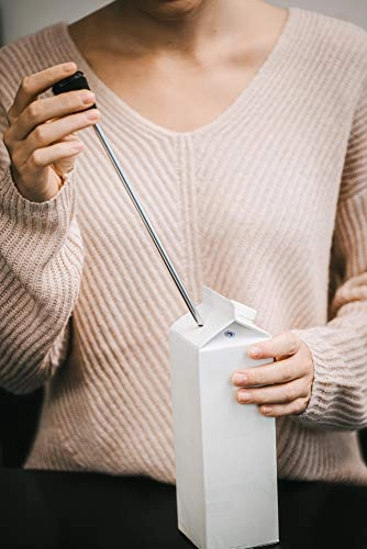 Milk Lance - Stainless Steel Silver/Black