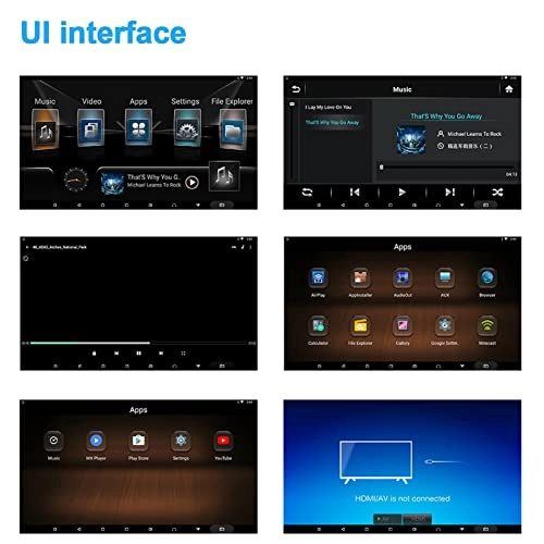 Car Headrest Video Player - 4K 9 Inch