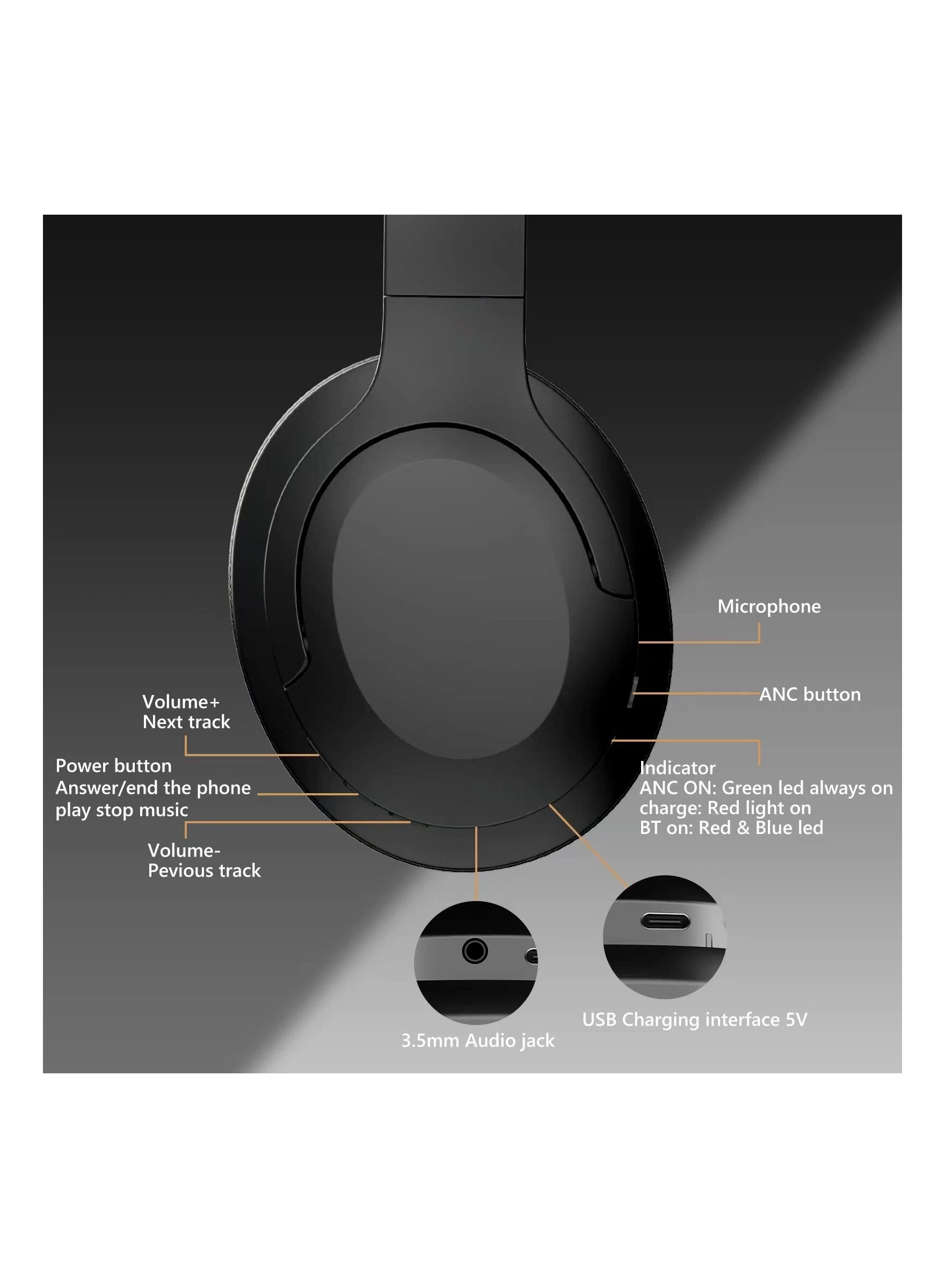 TC-H88 Wireless Headphone