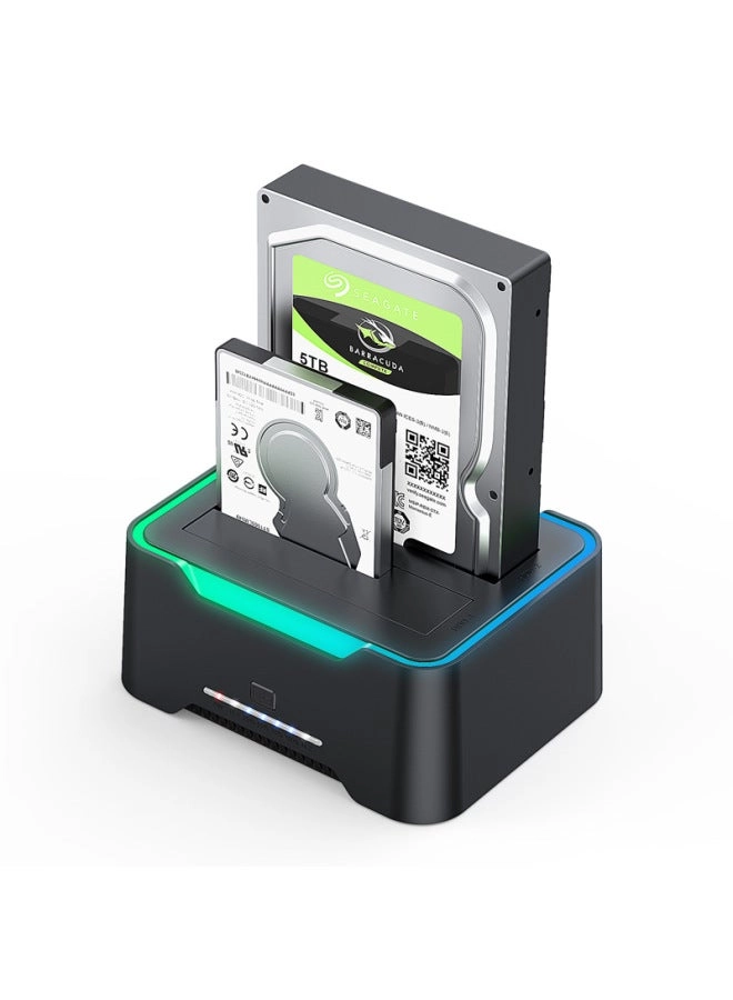 Dual-disk USB 3.0 Hard Disk Base