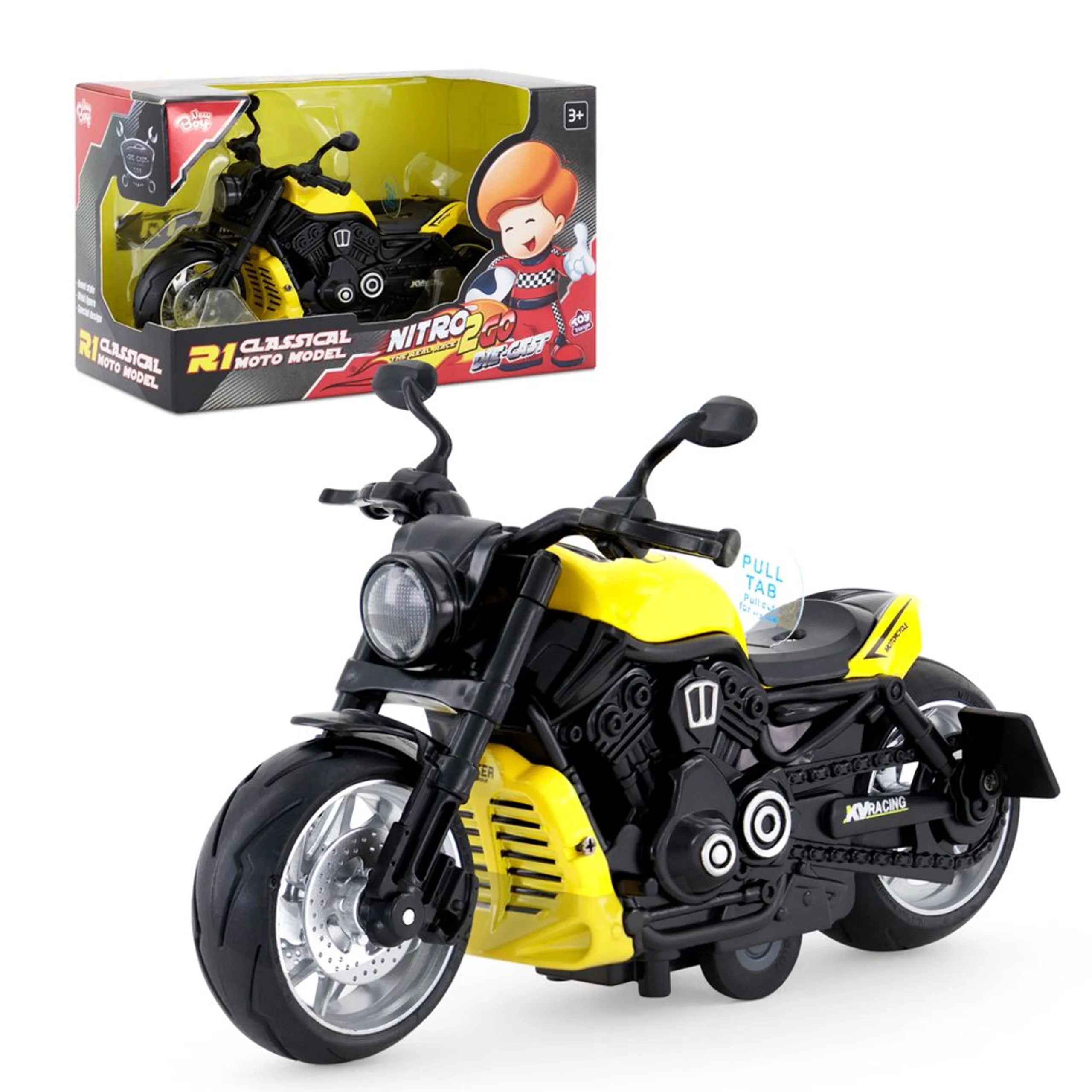R1 Classical Moto - 1:12 1 Pc