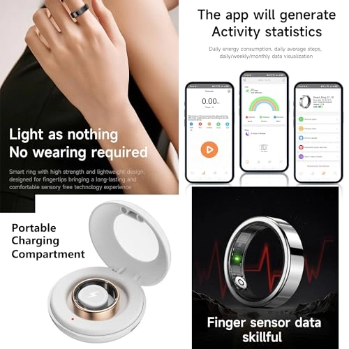 Smart Ring - Heart Rate Sleep Tracker
