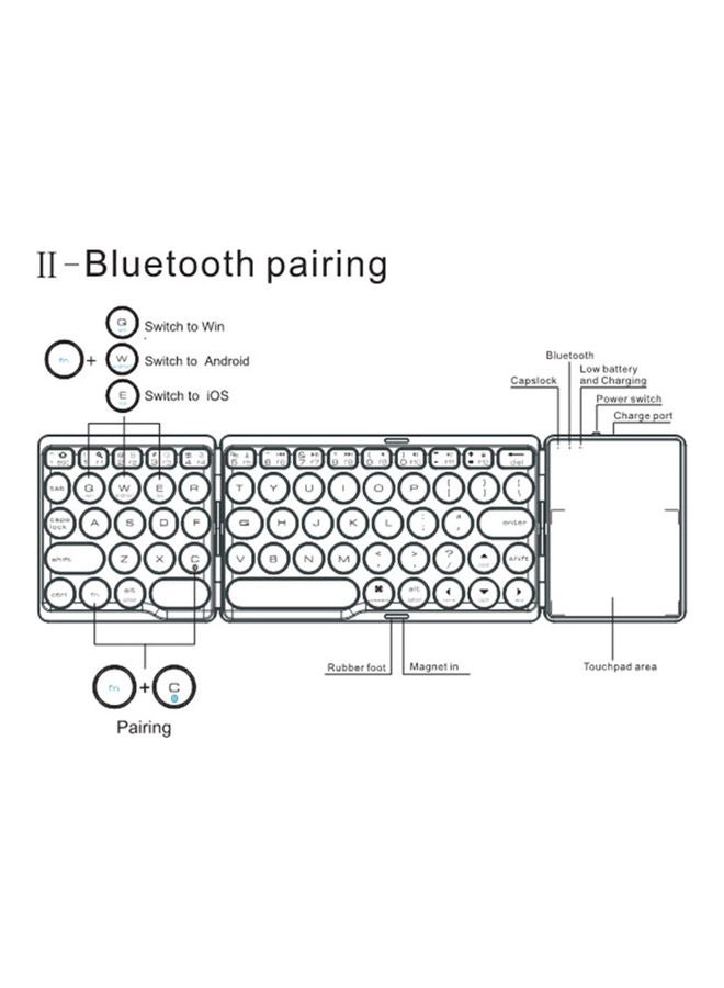 Bluetooth Keyboard - Wireless