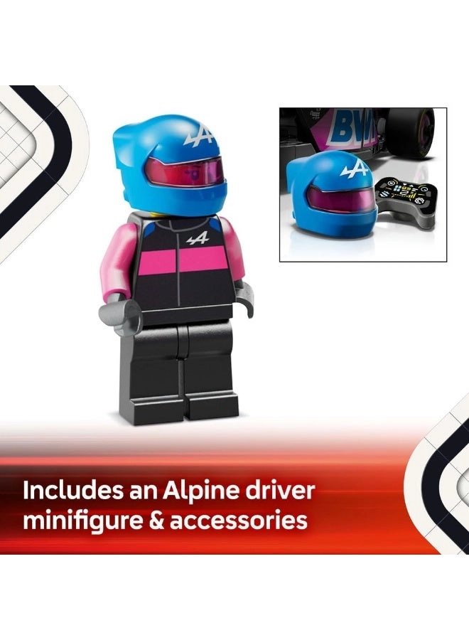 Speed Champions BWT Alpine A524 (77248) - Race Car Driver Minifigure