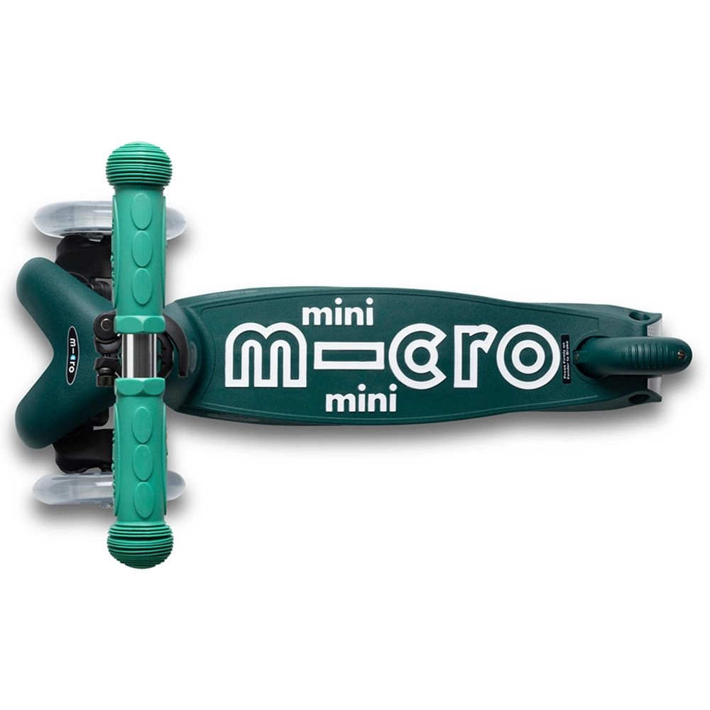 Mini 3 in 1 Deluxe Eco 3-Wheel Kick Scooter – 120mm LED + Seat