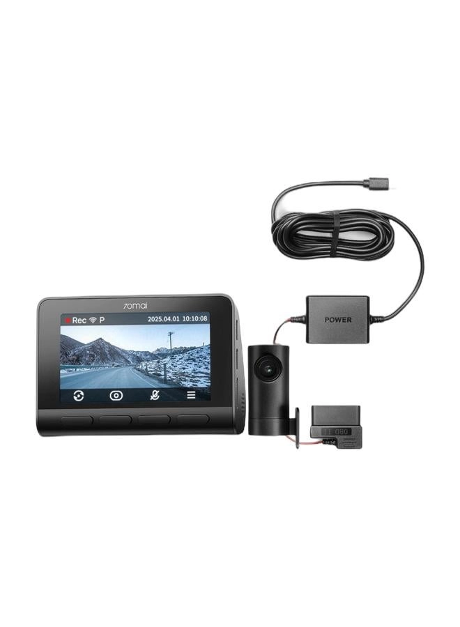 70mai A810S-2 - 4K+1080P + OBD-II Hardwire Kit