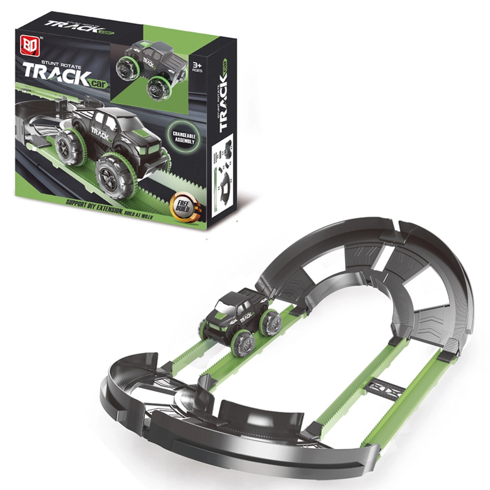 Stunt Rotate Track Car - 24pcs