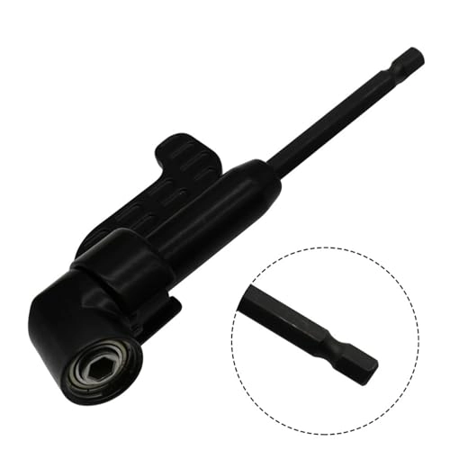 105 Degree Right Angles Drill Adapter - 140*30*53*58mm Black