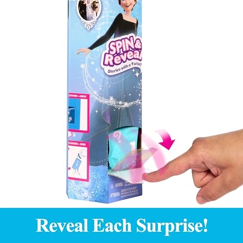 Anna Fashion Doll - Spin & Reveal 11 Surprises Play Scene Set