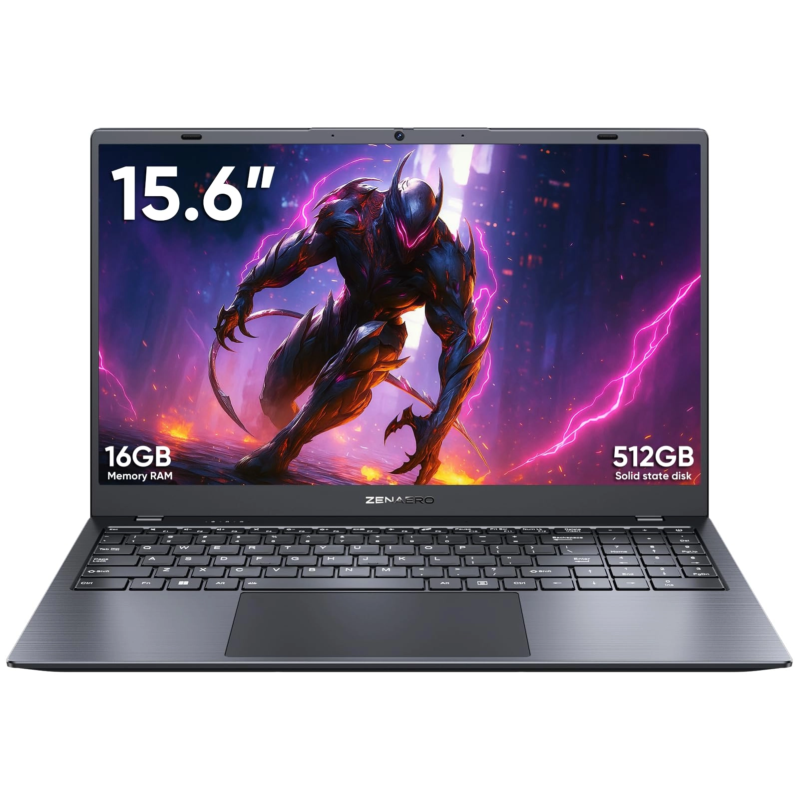ZENAERO N5095 - 15.6'' N5095 16GB DDR4 512GB SSD