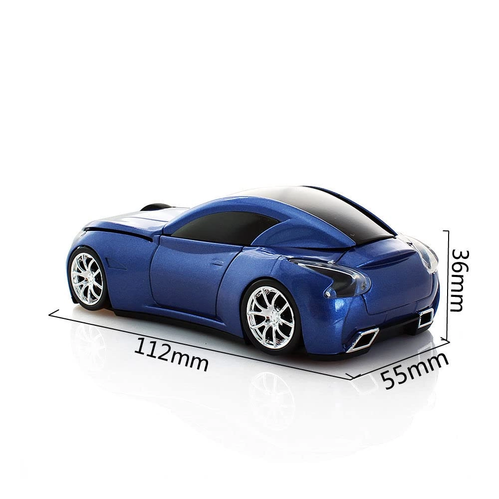 Roadster Sports Car Shape Mouse - Wireless