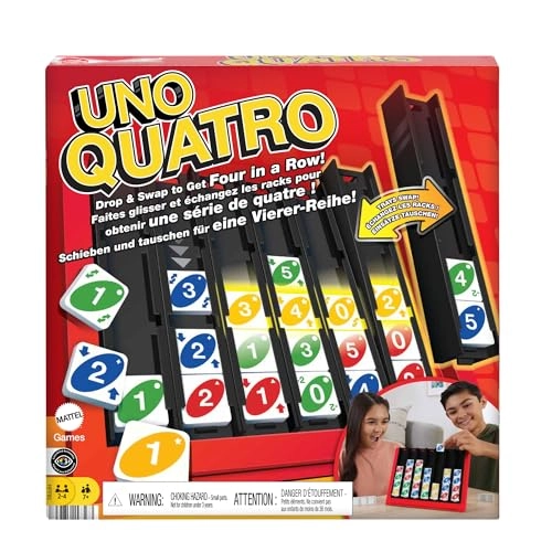 Mattel Games UNO Quatro
