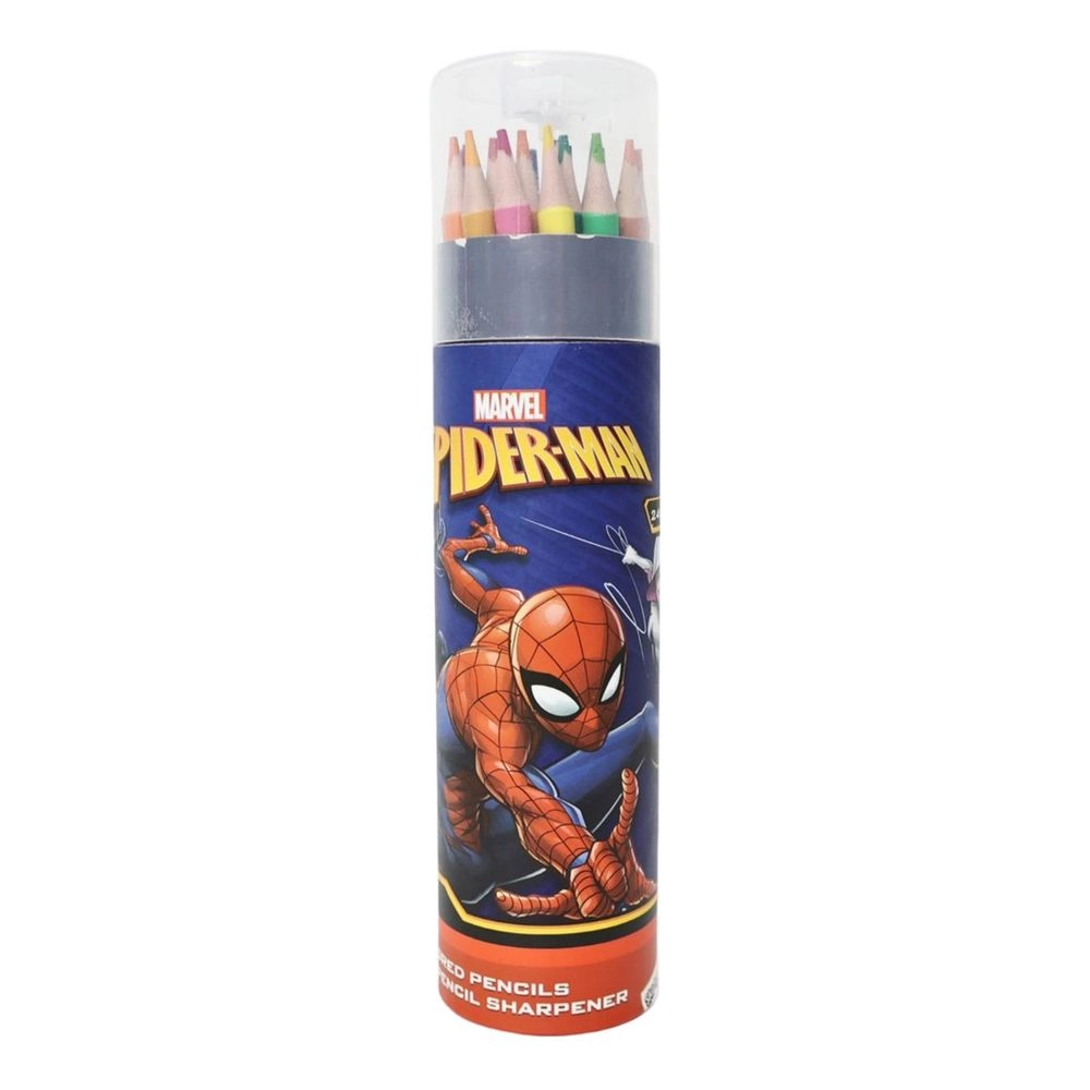 Spider-Man Colored Pencils - 24