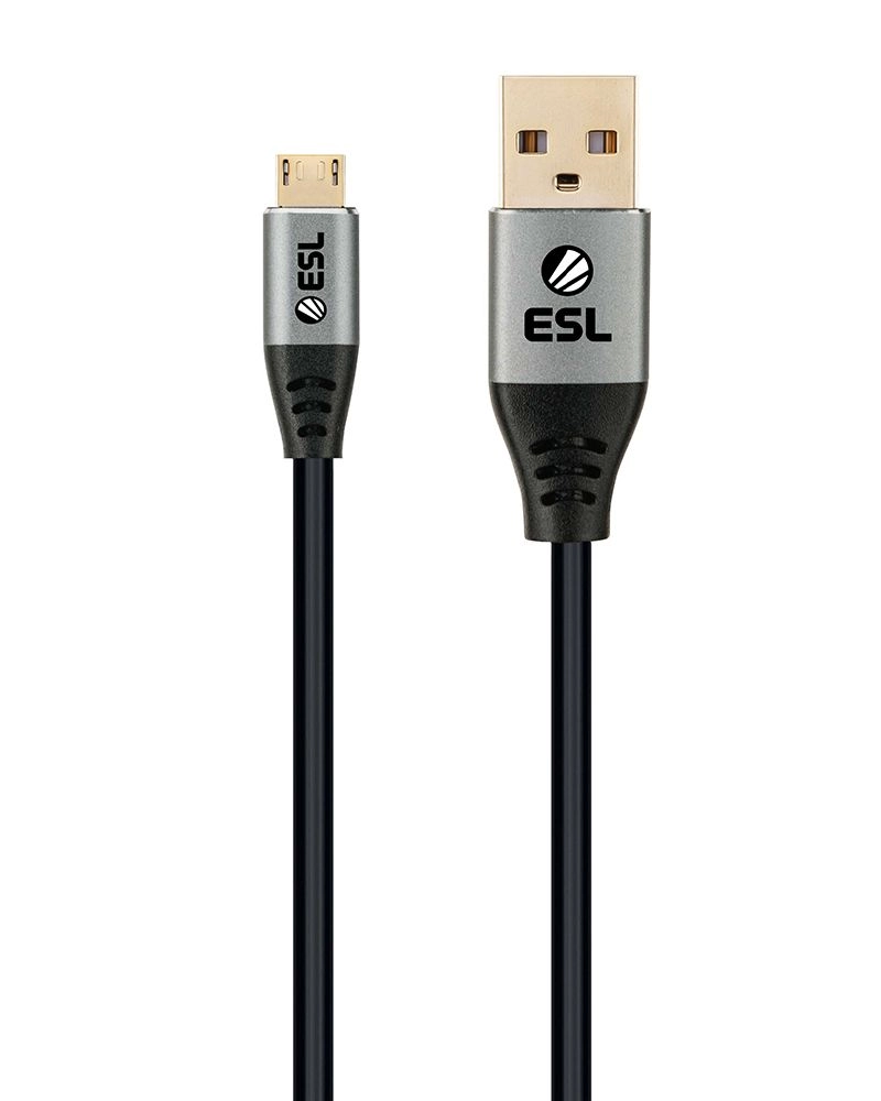 ESL Charge Cable USB to Micro-USB 2m Metal