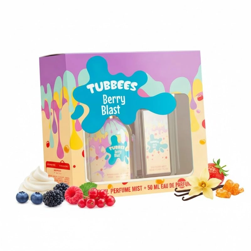 Tubbees BERRY BLAST EDP - 50ML + BERRY BLAST MIST - 75NL