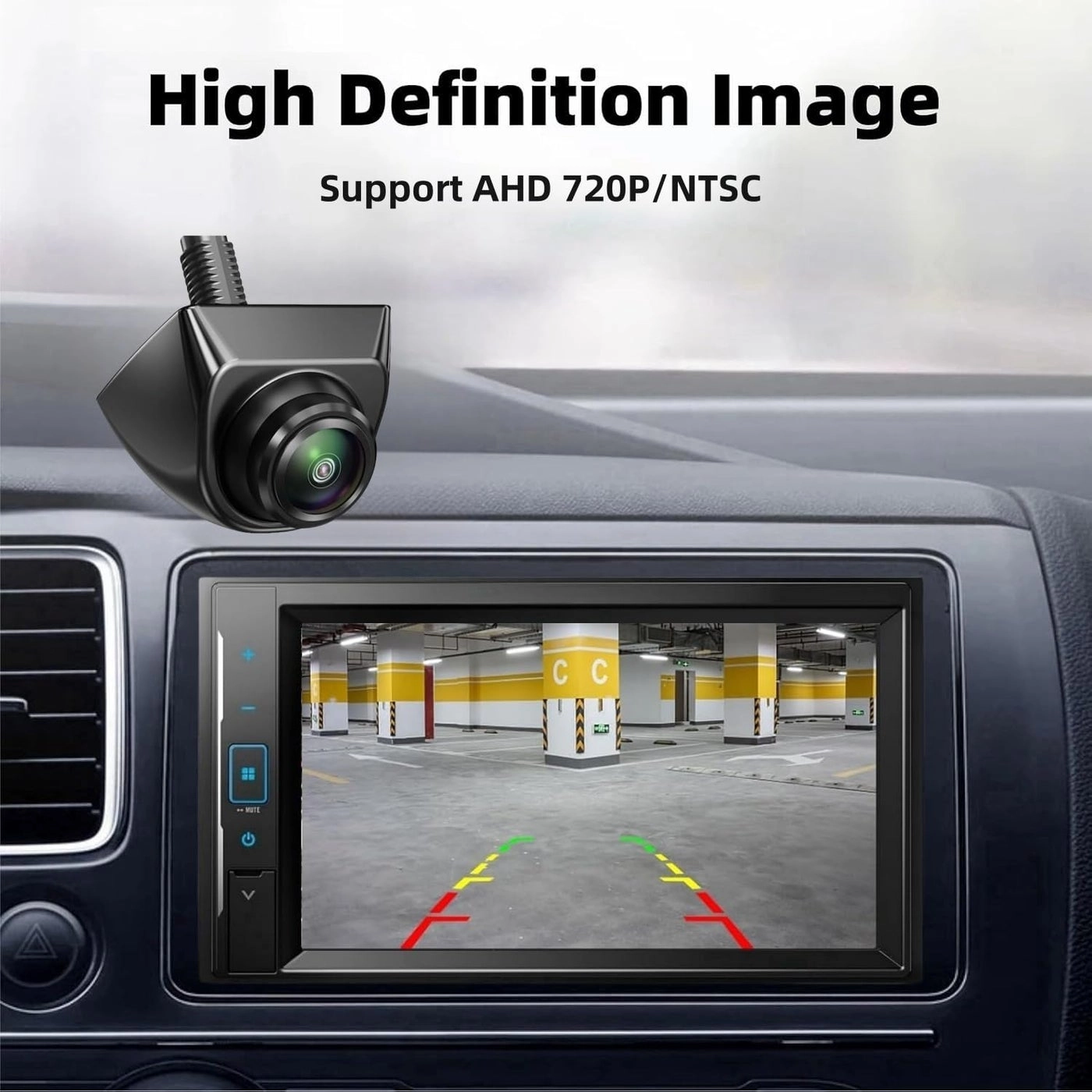 HD Backup/Front/Side View Camera - 720P