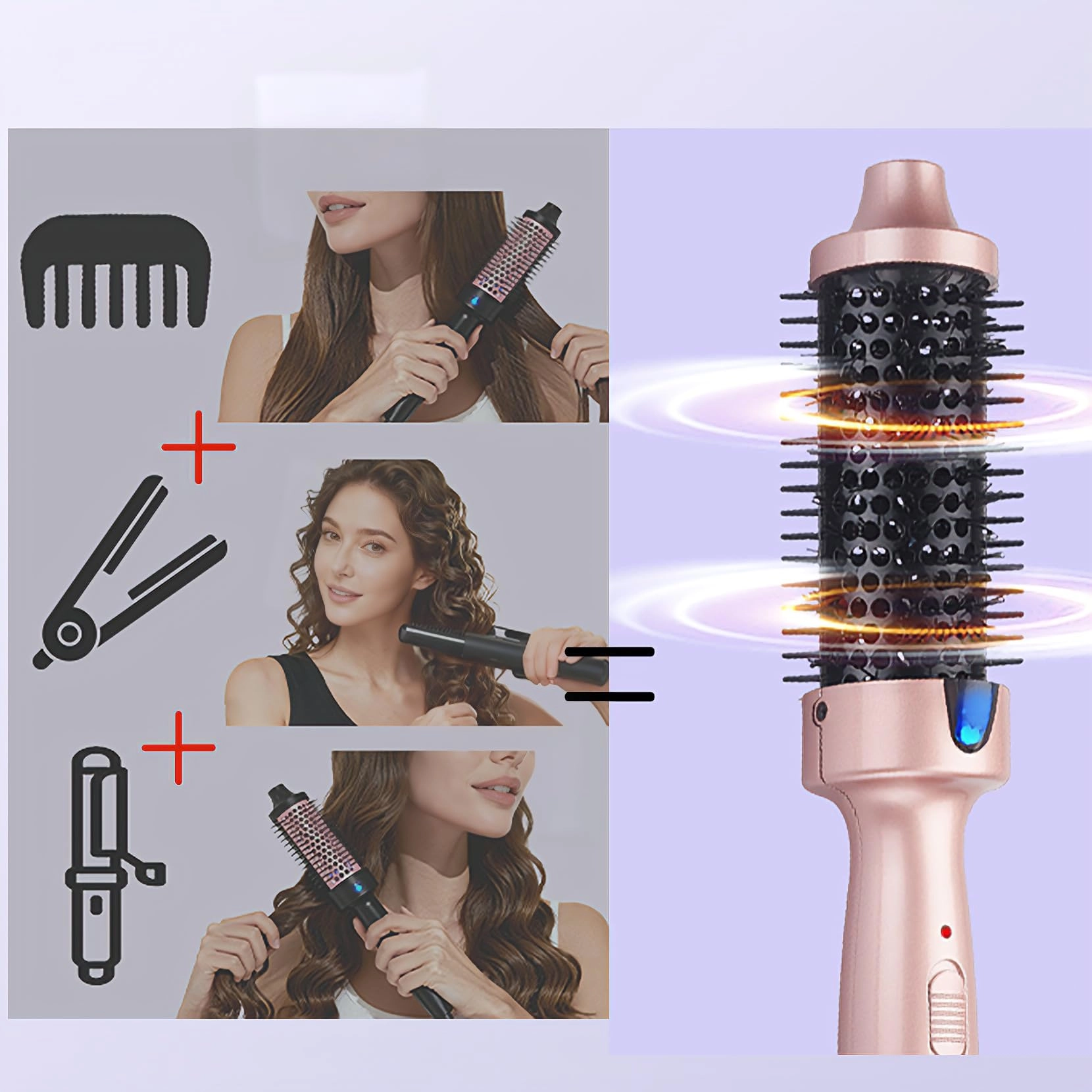 Thermal Brush - 180 Degrees Celsius Ionic Technology