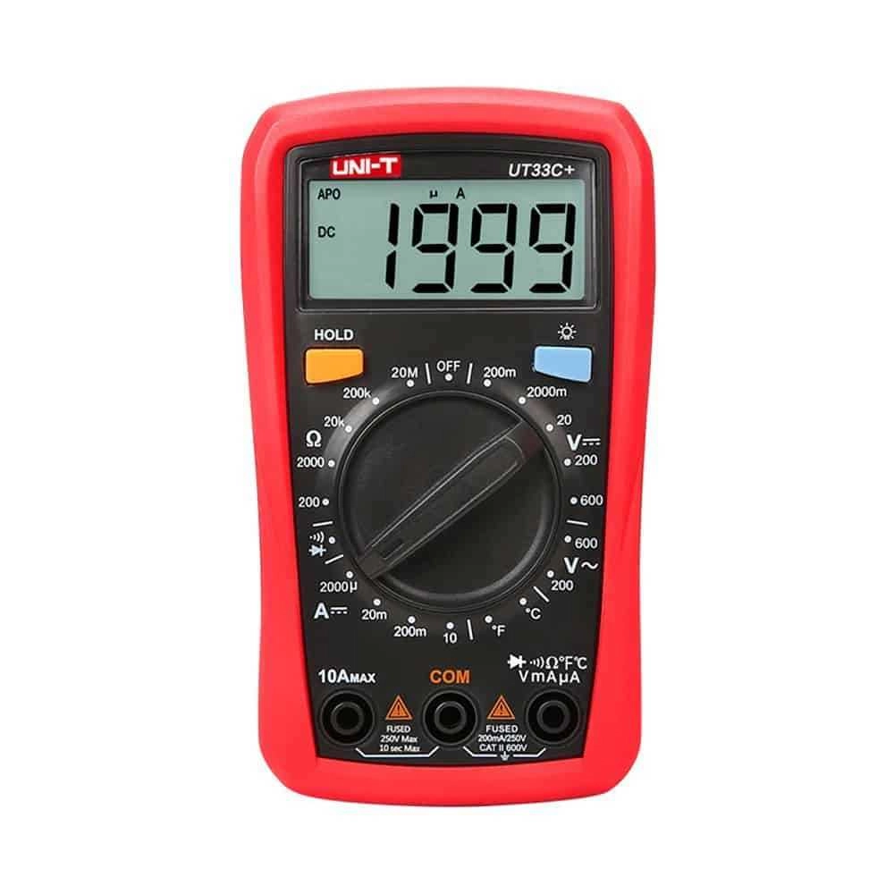 Unit UT33C+ - CAT II 600V