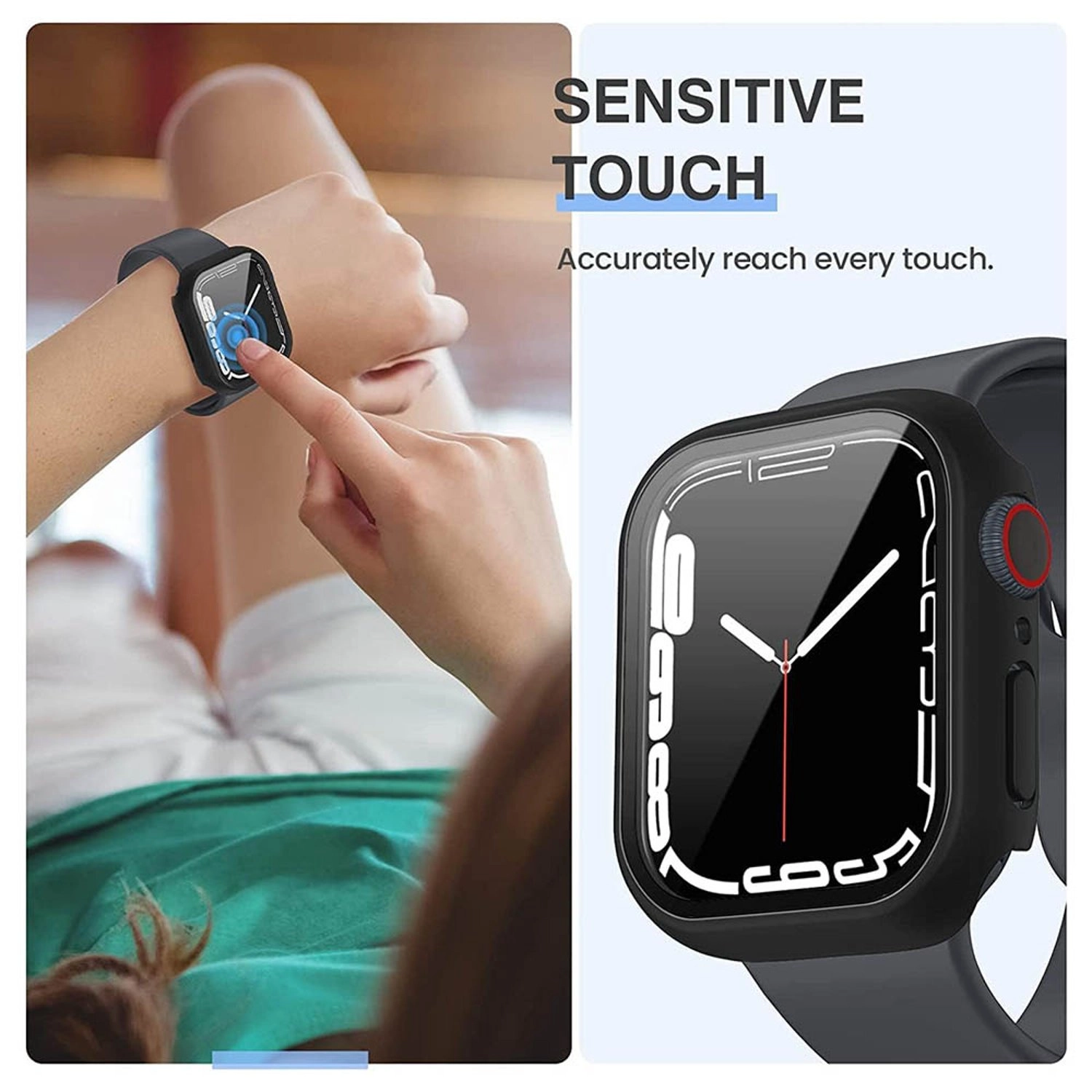 Silicone Watch Band for Apple Watch - 42/44/45/49mm