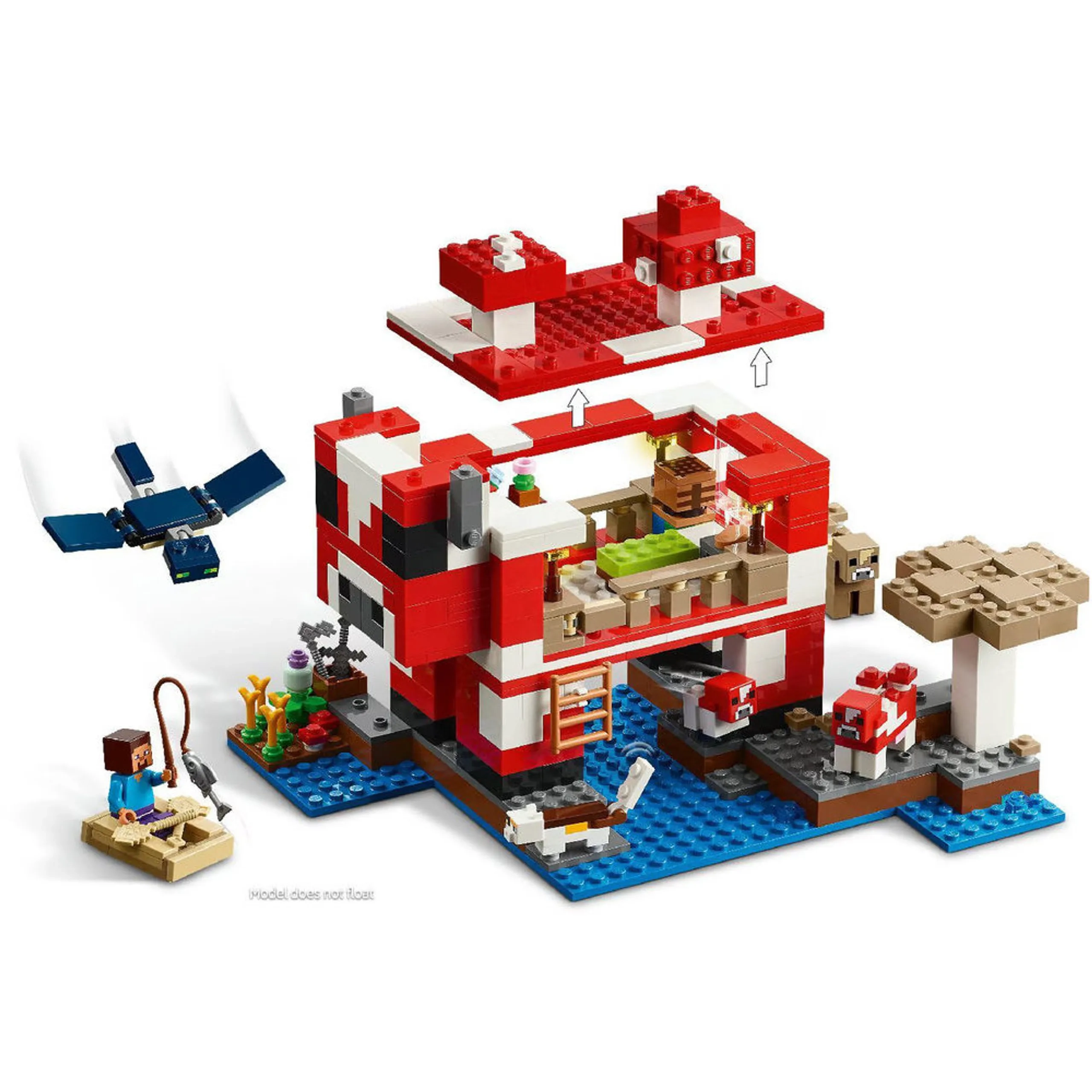 Minecraft The Mooshroom House (21270)