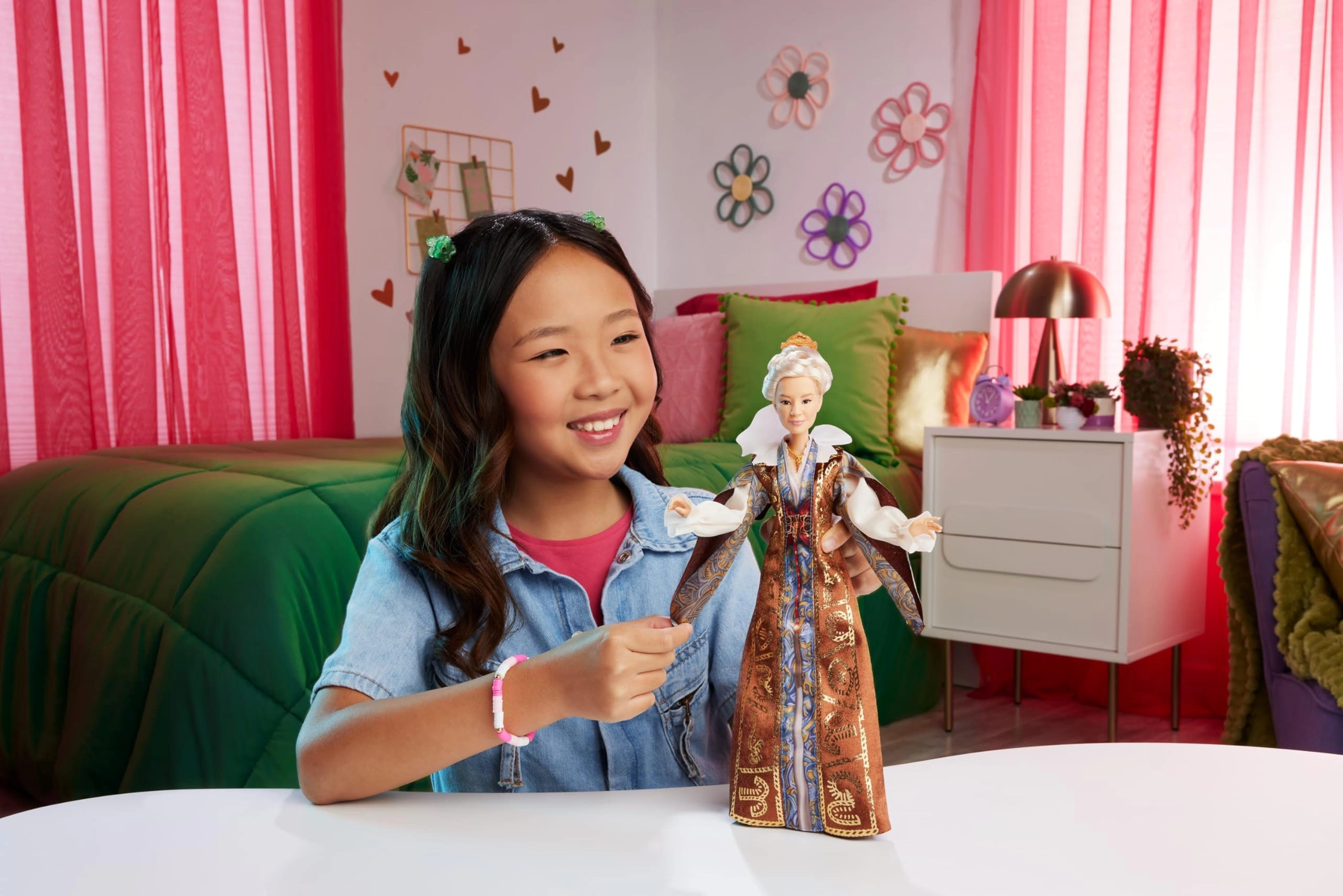 Madame Morrible Fashion Doll - Styled Hair Updo Posability Headmistress School Uniform Ages 4+