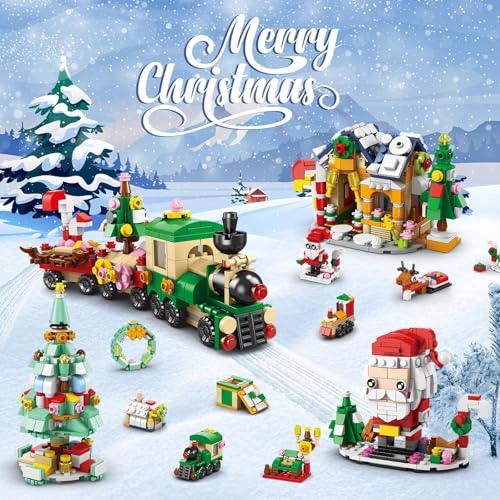 Christmas Building Blocks - 24pcs