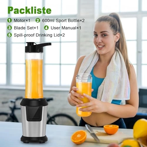Electric Smoothie Blender - 500W