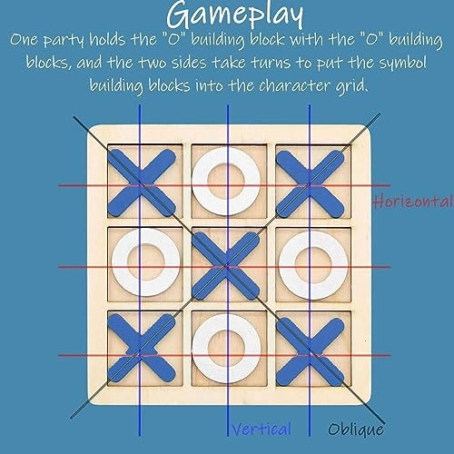 Tic-Tac-Toe - 3 years and up 10 pieces