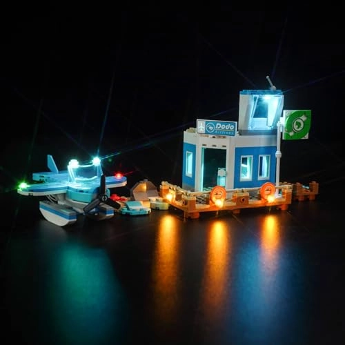LED Light Set - Compatible with 77051 Fly with Dodo Airlines