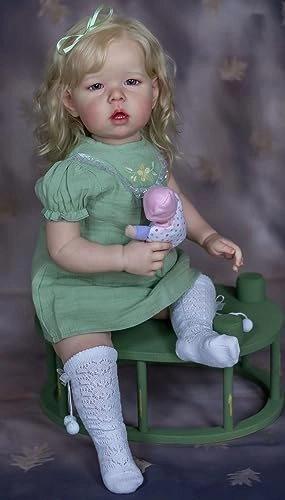 Reborn Toddler Doll - 30inch Silicone Boy Ages 3+